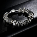 Pandora Inspired Full Set Beaded Charm Bracelet