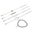 Bohemian 5-Piece Charm Bead Bracelet Set