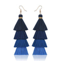 Tayla Extended Tassel Earrings - Brilliant Co