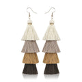Tayla Extended Tassel Earrings - Brilliant Co
