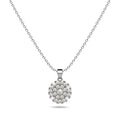 Crystal Heiress Silver Necklace