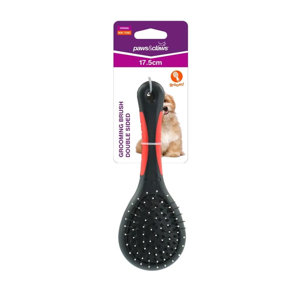 Paws & Claws GROOMING BRUSH DOUBLE SIDED 3PCS - Brilliant Co