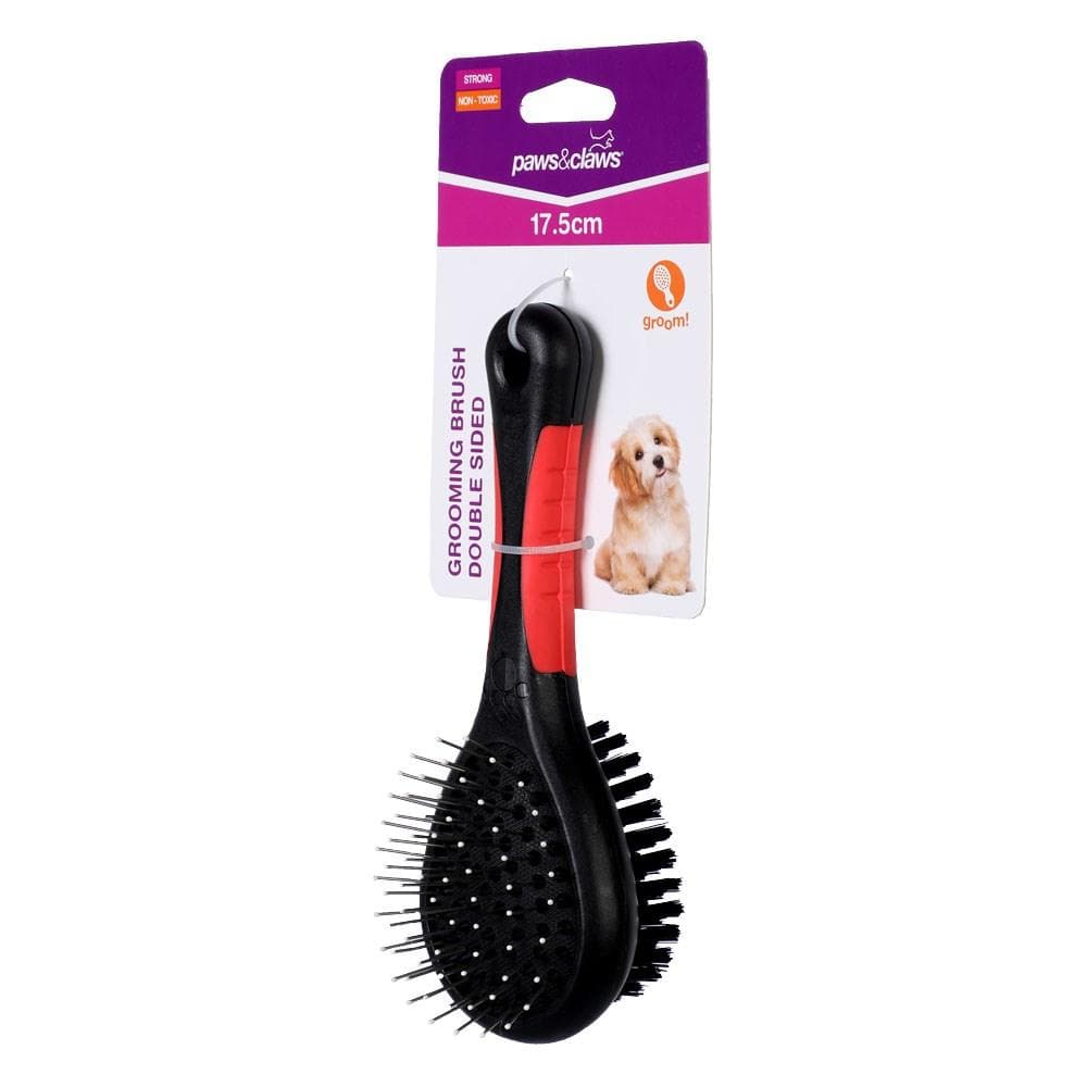 Paws & Claws GROOMING BRUSH DOUBLE SIDED 3PCS - Brilliant Co