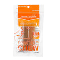 Paws & Claws BEEF RAWHIDE CHUNKY LOGS 2PK - Brilliant Co