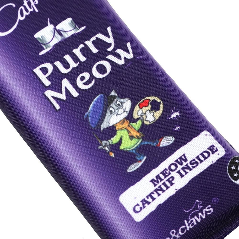 Paws & Claws CATPURRY CHOC SNACKS OXFORD TOY WITH CATNIP 2PCS - Brilliant Co