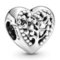 Family Tree Heart Charm