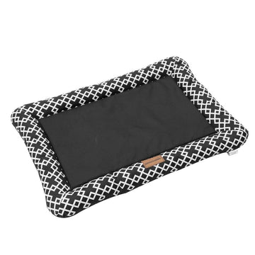 Paws & Claws FREMANTLE SCATTER BED WATERPROOF TOP - BLACK - Brilliant Co