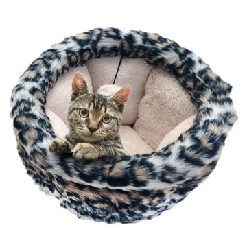 Paws & Claws MADAGASCAR CAT SNUGGLER BED - CLASSIC - Brilliant Co
