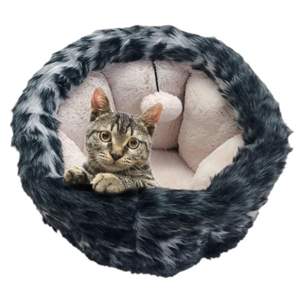 Paws & Claws MADAGASCAR CAT SNUGGLER BED - STANDARD - Brilliant Co