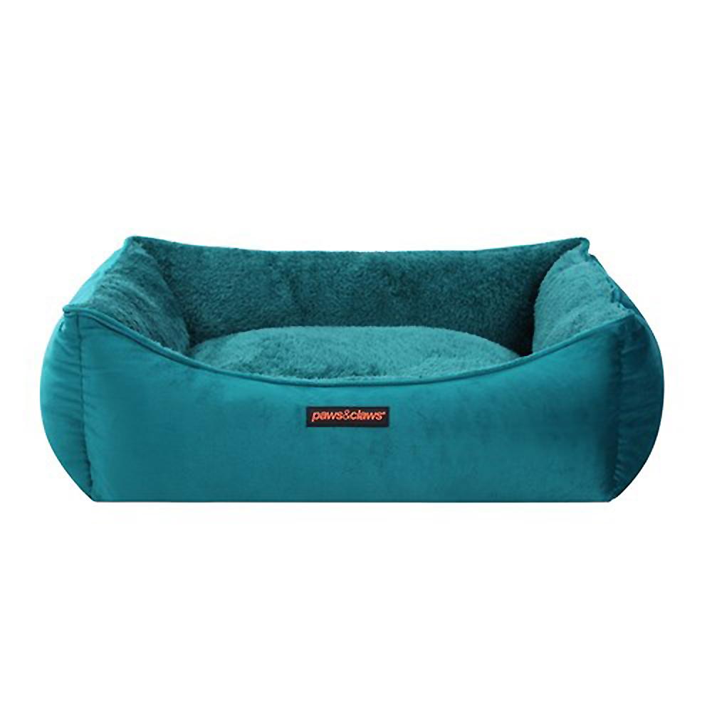 Paws & Claws MOSCOW WALLED BED TEAL SMALL - TEAL - Brilliant Co