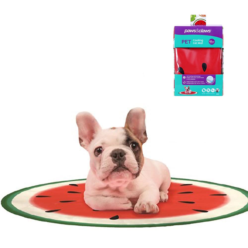 Paws & Claws PET COOLING GEL MAT FRUIT DESIGN - RED