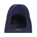 Paws & Claws LUX VELVET CAT CAVE NAVY
