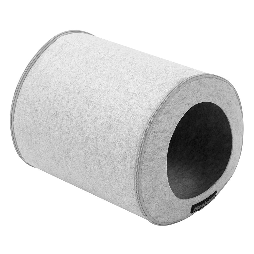 Paws & Claws FELT CAT POD SILVER