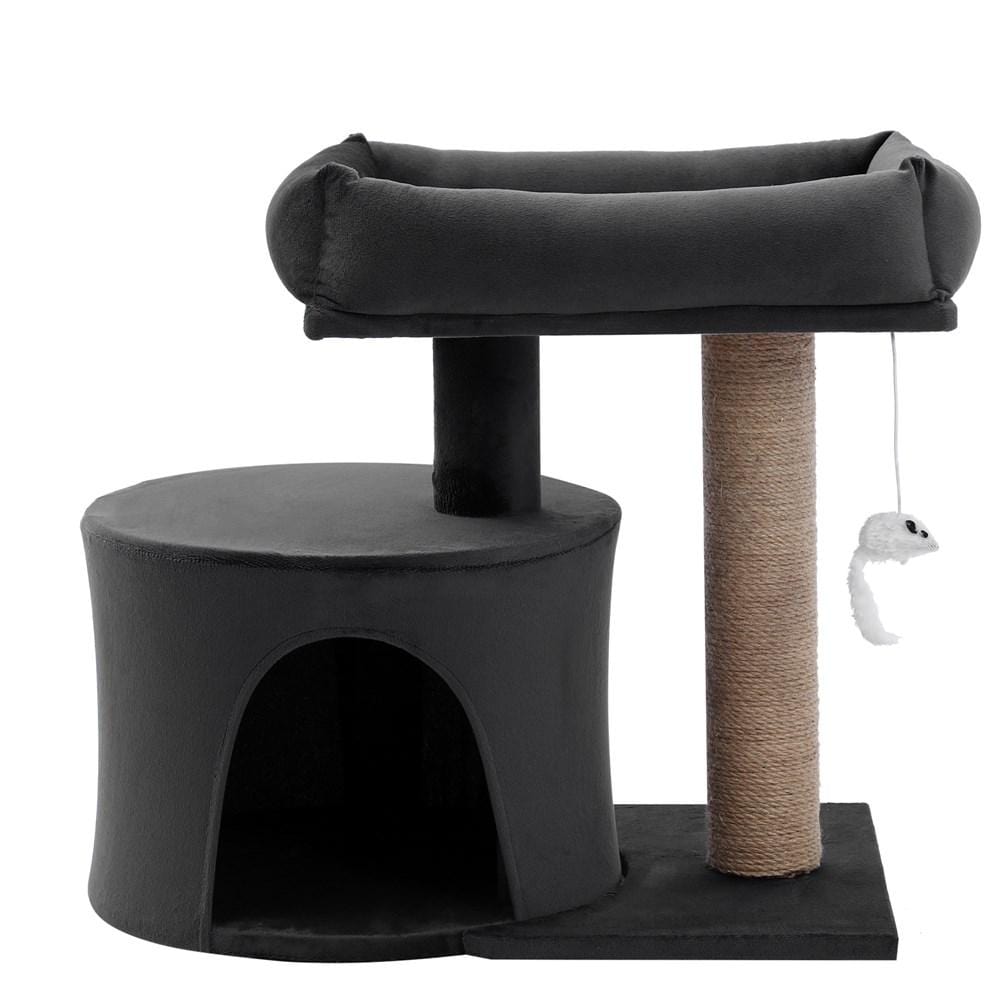 Paws & Claws CATSBY BRIGHTON CONDO CAT TREE - CHARCOAL - Brilliant Co