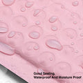 600PC Bubble Mailers Self Seal Padded Envelopes Lined Poly Mailer - Pink 15x22cm