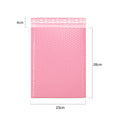 100PC Bubble Mailers Self Seal Padded Envelopes Lined Poly Mailer - Pink 23x32cm