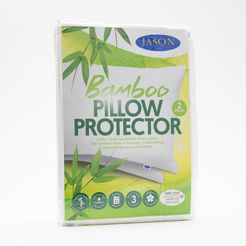 Bamboo Pillow Protector 2 Pack - Brilliant Co
