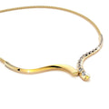 14ct Yellow Gold Elgance Diamond Necklace