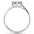 18ct White Gold 0.70ct Flora Diamond Dress Ring
