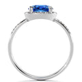14ct White Gold 1.53ct Tanzanite & 0.20ct Diamond Dress Ring