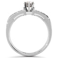 0.89ct. tw. Vaguette Diamond Engagement Ring (JAA/NCJV Certified)