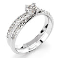 0.63ct. tw. Infinichi Diamond Engagement Ring (JAA/NCJV Certified)