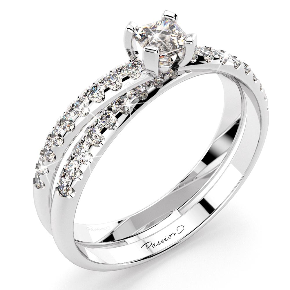 0.63ct. tw. Infinichi Diamond Engagement Ring (JAA/NCJV Certified)