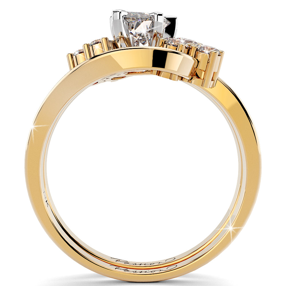 0.72ct. tw. Fortures Wedding Ring Set (JAA/NCJV Certified)