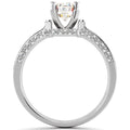 [EGL Certified] Diamond Engagement Ring in 14ct White Gold (TDW=1.08 Carats)