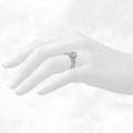[EGL Certified] Diamond Engagement Ring in 14ct White Gold (TDW=1.08 Carats)