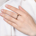 Boxed The Ethereal 2 Pc Rings in Rose Gold