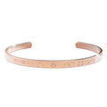 Boxed Minimal Arte 2 Pc Bangle Set in Rose Gold