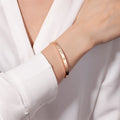 Boxed Minimal Arte 2 Pc Bangle Set in Rose Gold