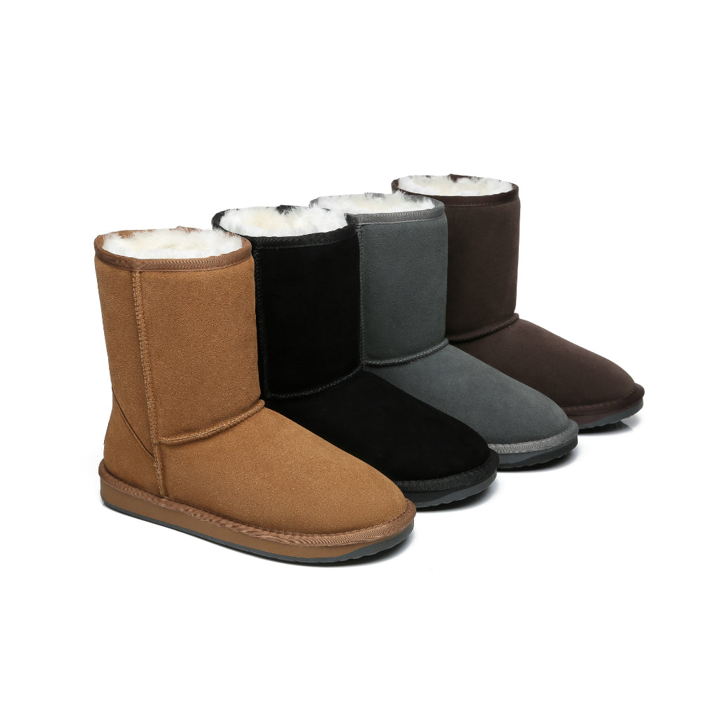 TARRAMARRA®  Unisex Short Classic Boots Double Face sheepskin