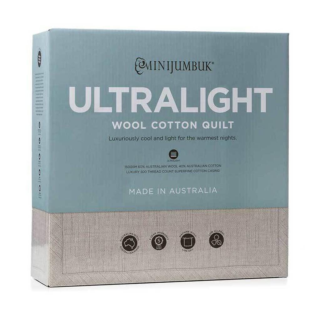 MiniJumbuk Ultralight Quilt - King - Brilliant Co