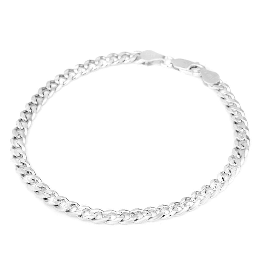 Made In Italy Solid 925 Sterling Silver Classic Curb Chain 20