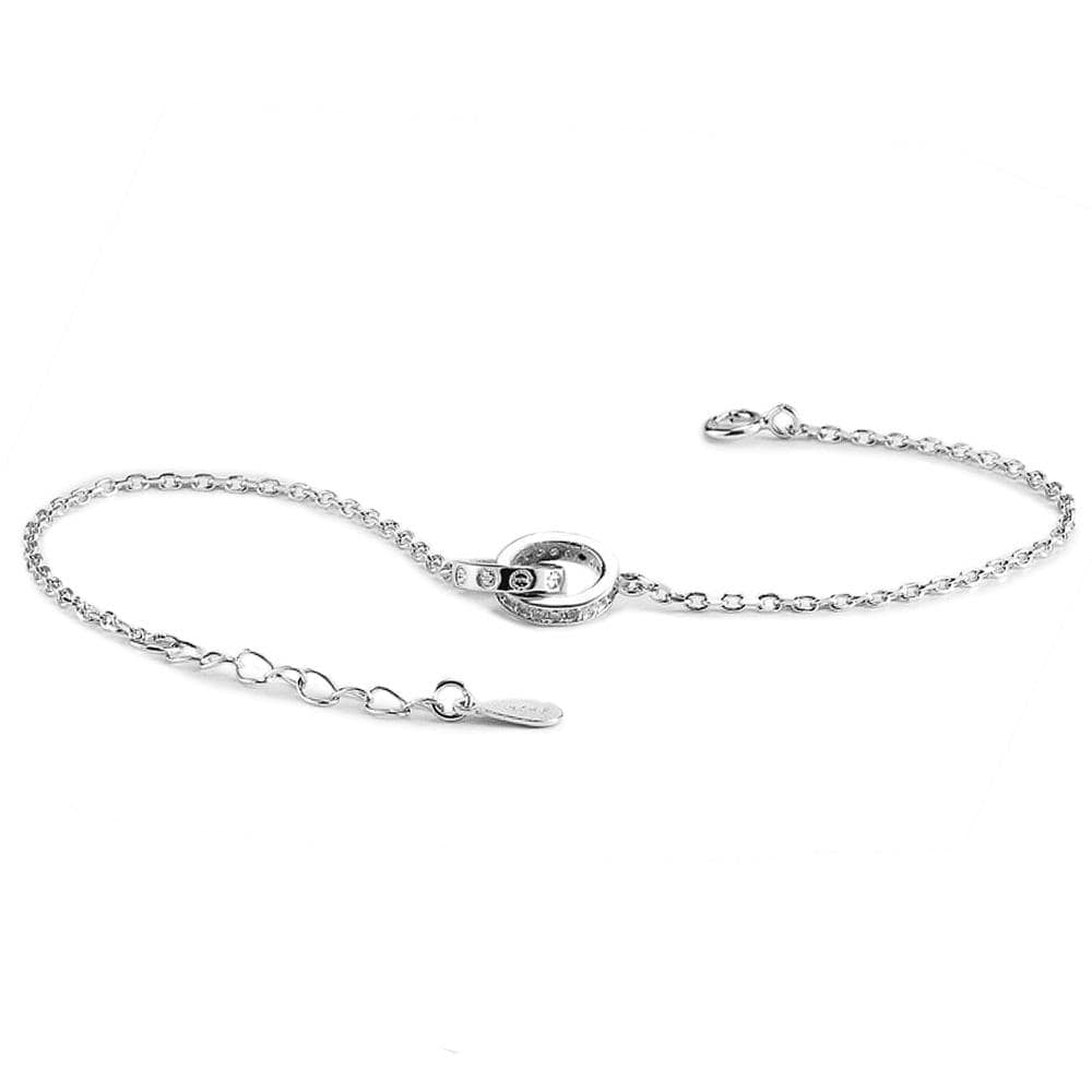 Solid 925 Sterling Silver Secret Lock Desire Bracelet