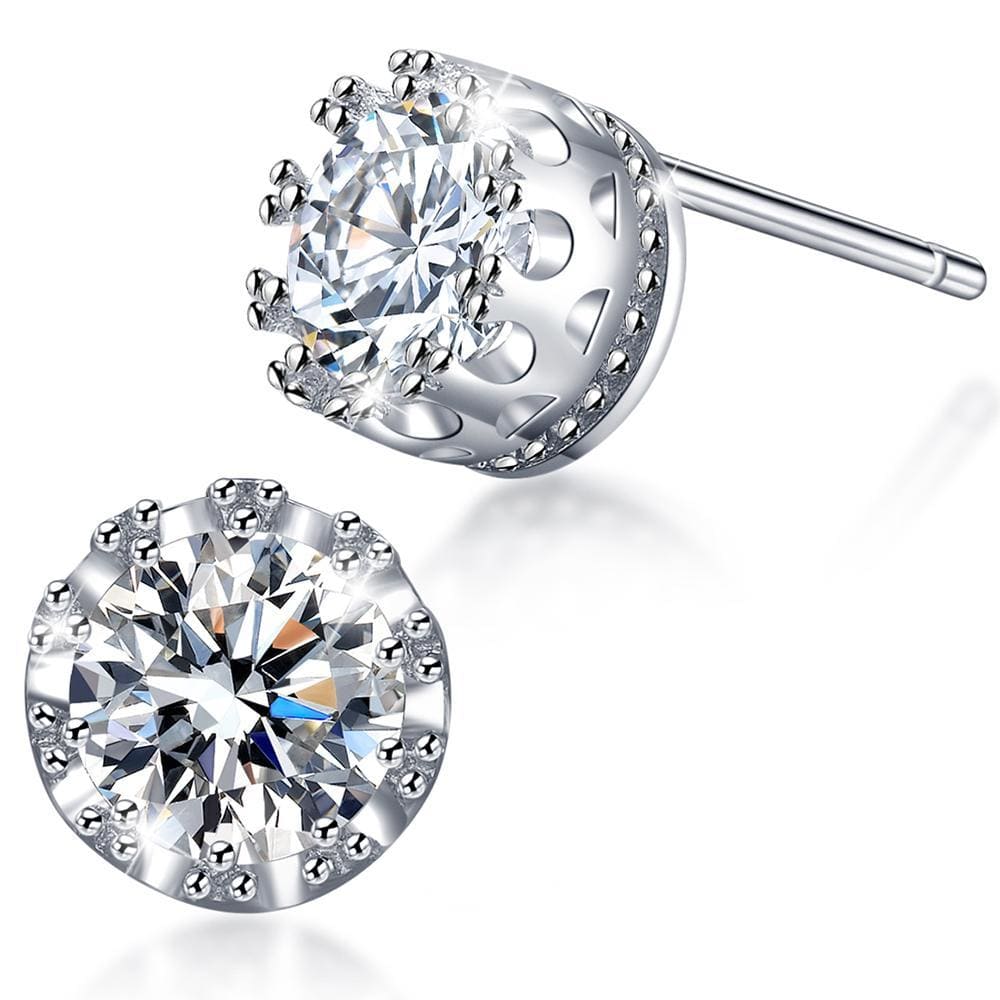 Solid 925 Sterling Silver Illuminaire Earrings - Brilliant Co