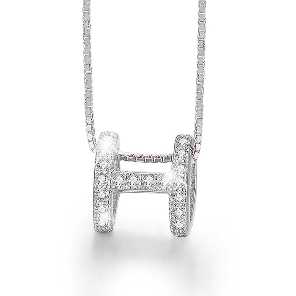 Solid 925 Sterling Silver Tidal Glam Necklace - Brilliant Co