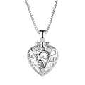 Solid 925 Sterling Silver Zircon Heart Pendant - Brilliant Co