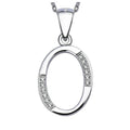 Solid 925 Sterling Silver Alphabet Pendant Collection - 16