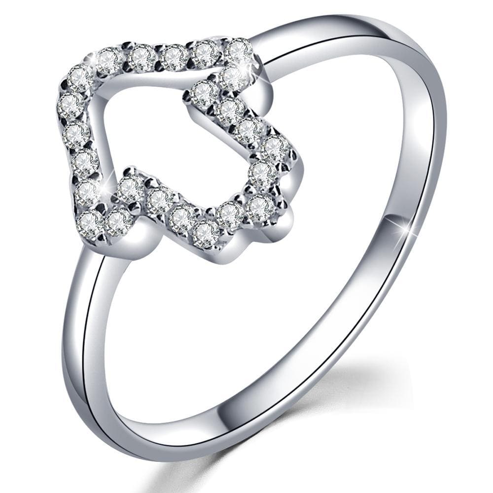 Solid 925 Sterling Silver Arrow Ring