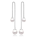 Solid 925 Sterling Silver Threader Earrings Set - Brilliant Co
