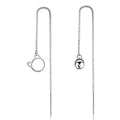 Kittymology Threader Earrings - Brilliant Co