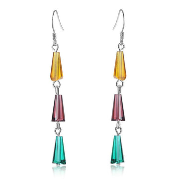 Arabyrd Tier Dangle Earrings - Brilliant Co