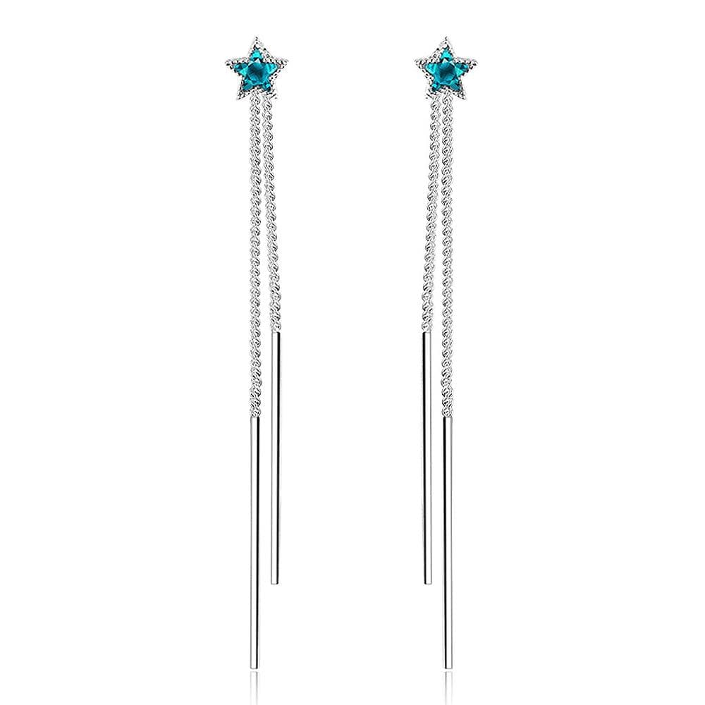 Star Burst Dangle Earrings - Brilliant Co