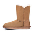 AS UGG Twin Buttons Short Boots #15562 - Brilliant Co