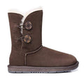 AS UGG Twin Buttons Short Boots #15562 - Brilliant Co