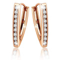Bullion Gold Earrings Viva Cut Earrings