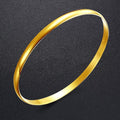 Medium Line Bangle Gold